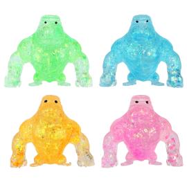 Squeeze Glitrende Gorilla Leget&oslash;j 8 cm