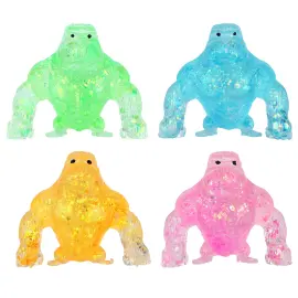 Squeeze Glitrende Gorilla Leget&oslash;j 8 cm