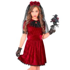 Kostume Gotisk Vampyrbrud B&oslash;rn