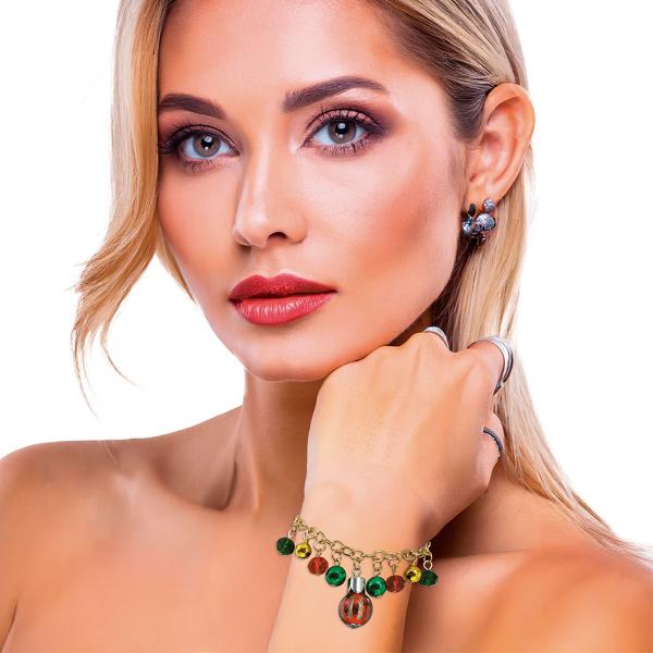 Armbånd med Julekugler