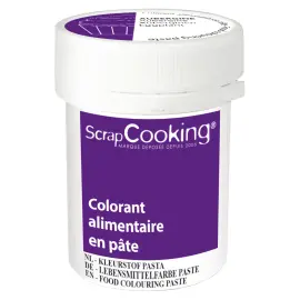 Pastafarve Aubergine ScrapCooking