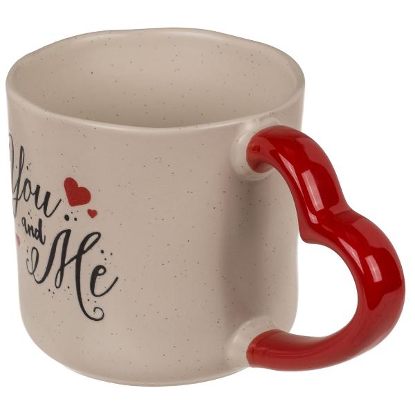 Krus med Hjerteformet Håndtag 350 ml