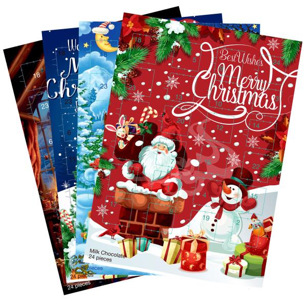 Julekalender med Chokolade