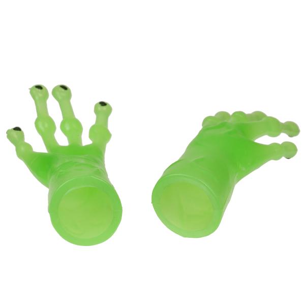 Selvlysende Fingerdukke Alienhånd 7 cm