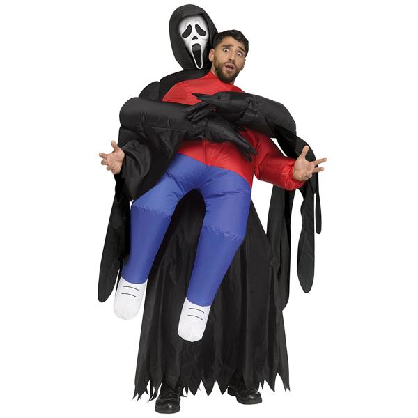 Oppustelig Ghostface Carry Me Dragt