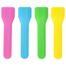 Isskeer Blå/Grøn/Gul 100-pak