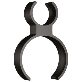 Isfontæneholder til Flaske Sort 4-pak