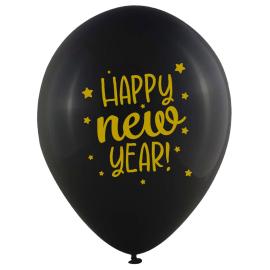 Latexballoner Happy New Year! 6-pak