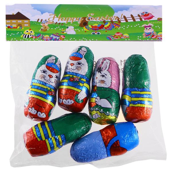 Happy Easter Chokoladeharer 6-pak