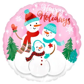 Happy Holidays Folieballon