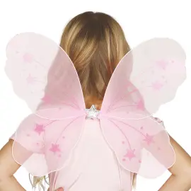 Pink Sommerfuglevinger B&oslash;rn