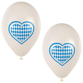 Oktoberfest Balloner Hvid 20-pak