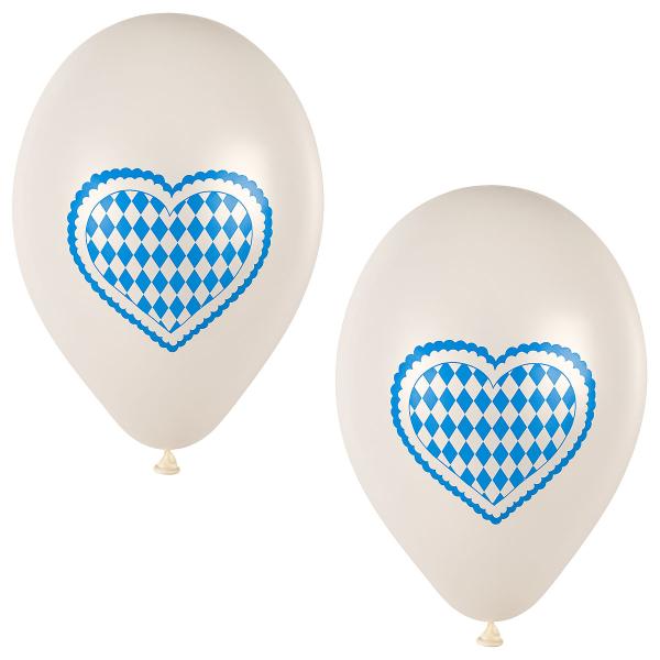 Oktoberfest Balloner Hvid 20-pak