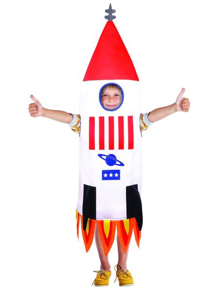 Rumraket Børnekostume