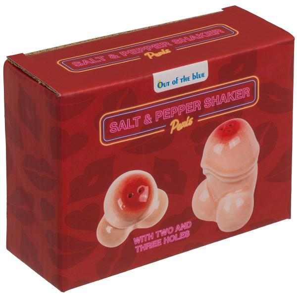 Salt og Peber Bøsser Penis 6,5 cm 2-pak