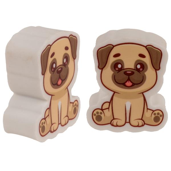 Viskelæder Hund 4 cm