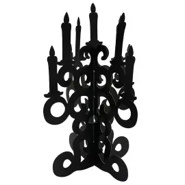 Kandelaber Papdekoration