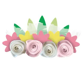 Hårbånd med Blomster Smukke Heste