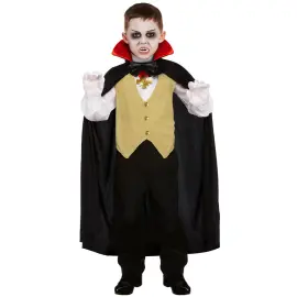 Klassisk Vampyr Kostume B&oslash;rn Large