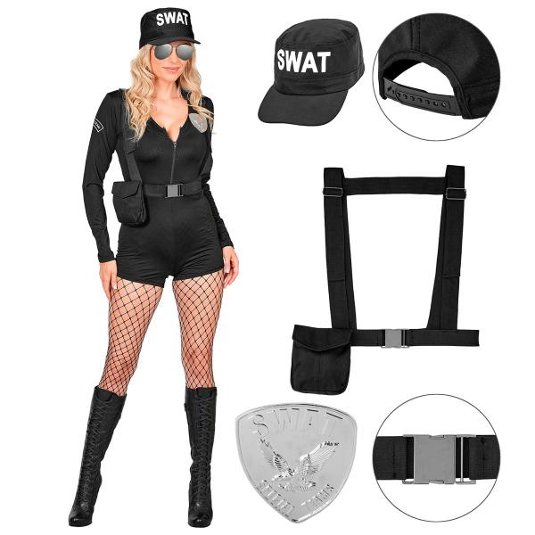 Kostume SWAT Sort
