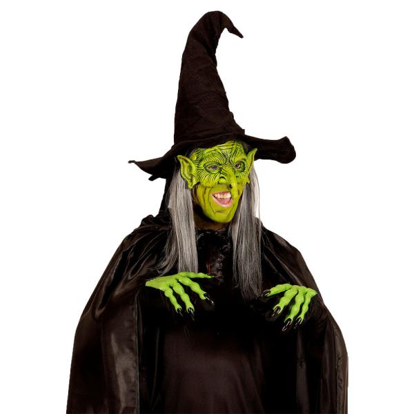 Grøn Heksemaske
