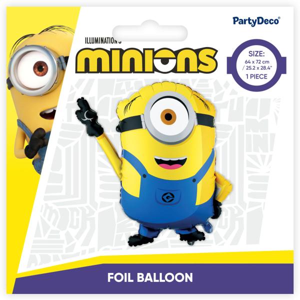 Minions Mel Folieballon 64 x 72 cm