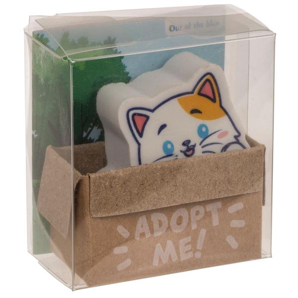 Viskelæder Kat 4 cm