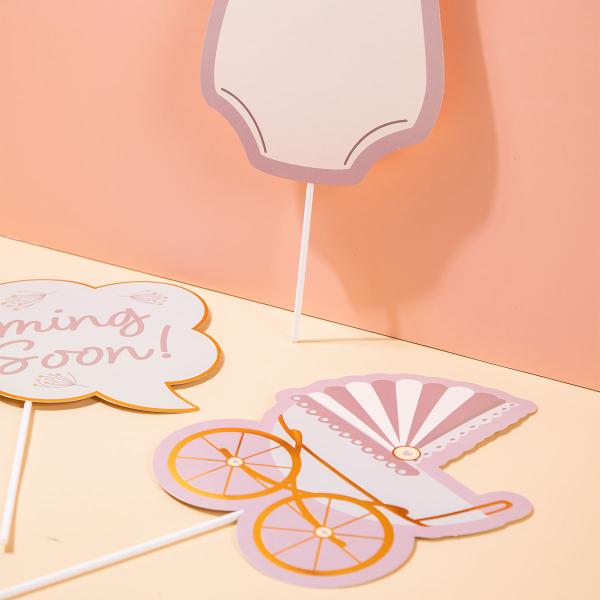 Baby Girl Foto Props 10-pak