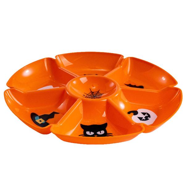 Serveringsfad Halloween Orange