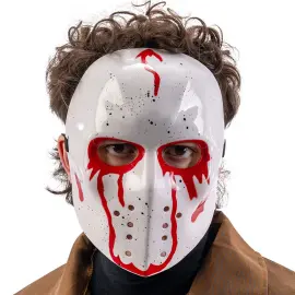 Hockeymaske med Blod