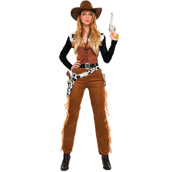 Cowboy Dame Kostume