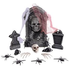 Dekorationss&aelig;t Kirkeg&aring;rd Halloween