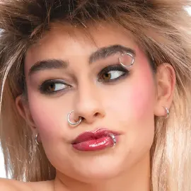 Falske Piercinger S&oslash;lv 8-pak