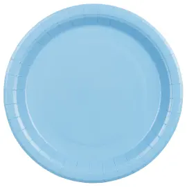 Paptallerkener Lysebl&aring;