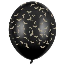 Latexballoner Flagermus Sort Pastel