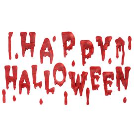 Gel Vinduesdekoration Happy Halloween