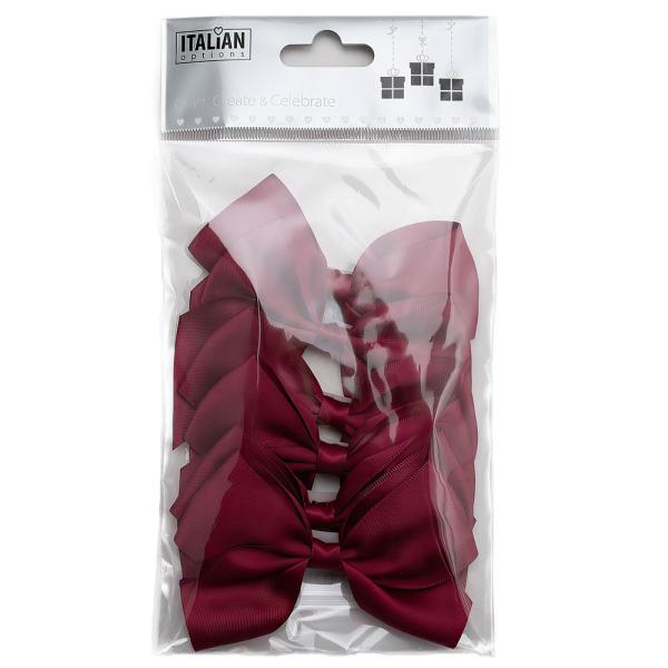 Satinsløjfer Burgundy