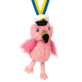 Studenterbamse Sød Flamingo