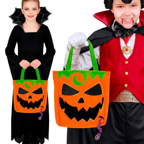 Filtpose Græskar Halloween