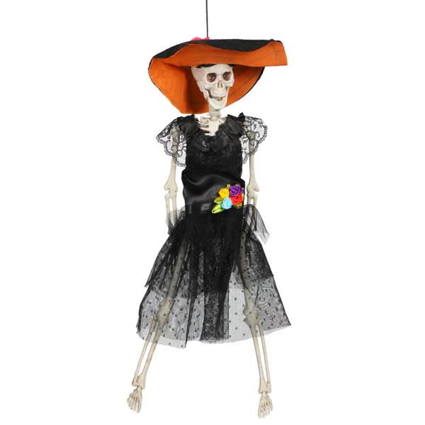 Hængende Mexicansk Skeletkvinde Rekvisit
