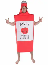 Saucy Tomat Ketchup Kostume