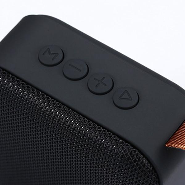 Firkantet Bluetooth Højttaler Gul & Blå