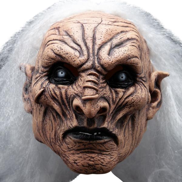 Latexmaske med Hår Dæmon