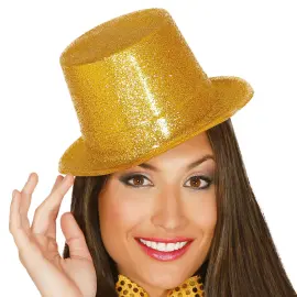 Glitterhat Guld