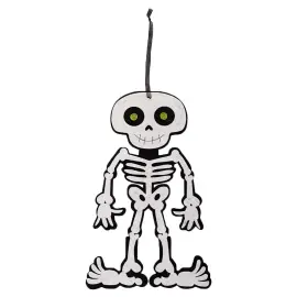 H&aelig;ngende Skelet i Filt Stor