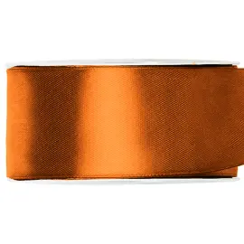 Satinb&aring;nd Rustorange 38 mm