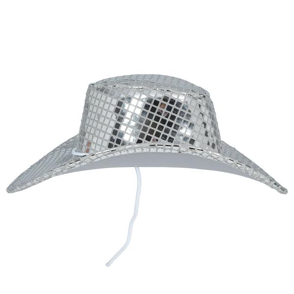 Cowboyhat Disco Sølv