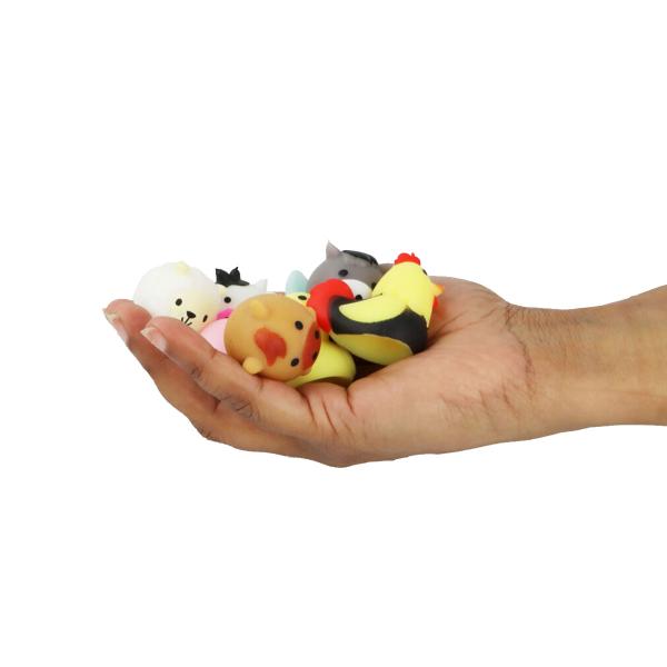 Squishy Bondegårdsdyr Legetøj 3-5 cm
