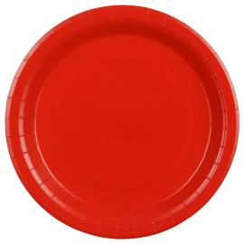 Paptallerkener R&oslash;d