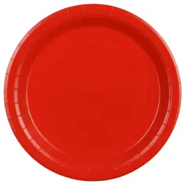 Paptallerkener R&oslash;d